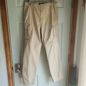 Sonoma Tan Cargo Pants Utility Style